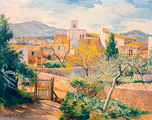 Horta “La casita del labrador en primavera” (Barcelona) (1942)