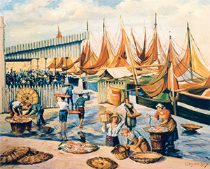 Barcelona “Puerto de pescadores” (1936)