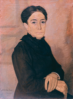 Retrato de su madre, Felisa Ruiz (1919). 