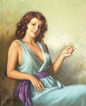 Retrato de Nieves García y Orrio (1974)